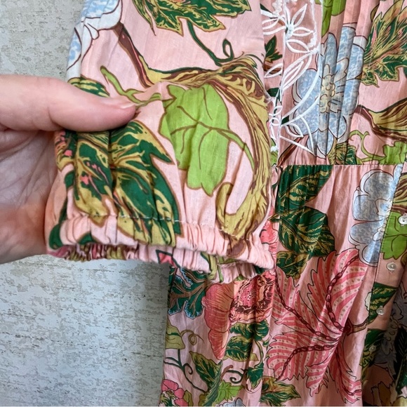 NWT Soft Surroundings Bellicia Embroidered Floral Midi Dress Sz IX 20W Spring - Picture 3 of 16